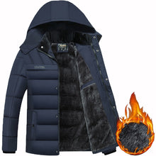Load image into Gallery viewer, 2019 Hot Fashion Hooded Winter Coat Men Thick Warm Mens Winter Jacket Windproof Father&#39;s Gift Parka